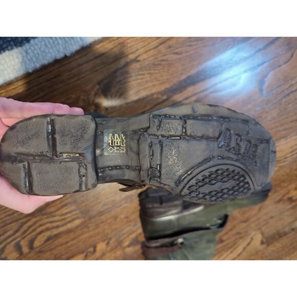 NWOB A.S.98 Green Emerson Boots - Picture 6 of 8